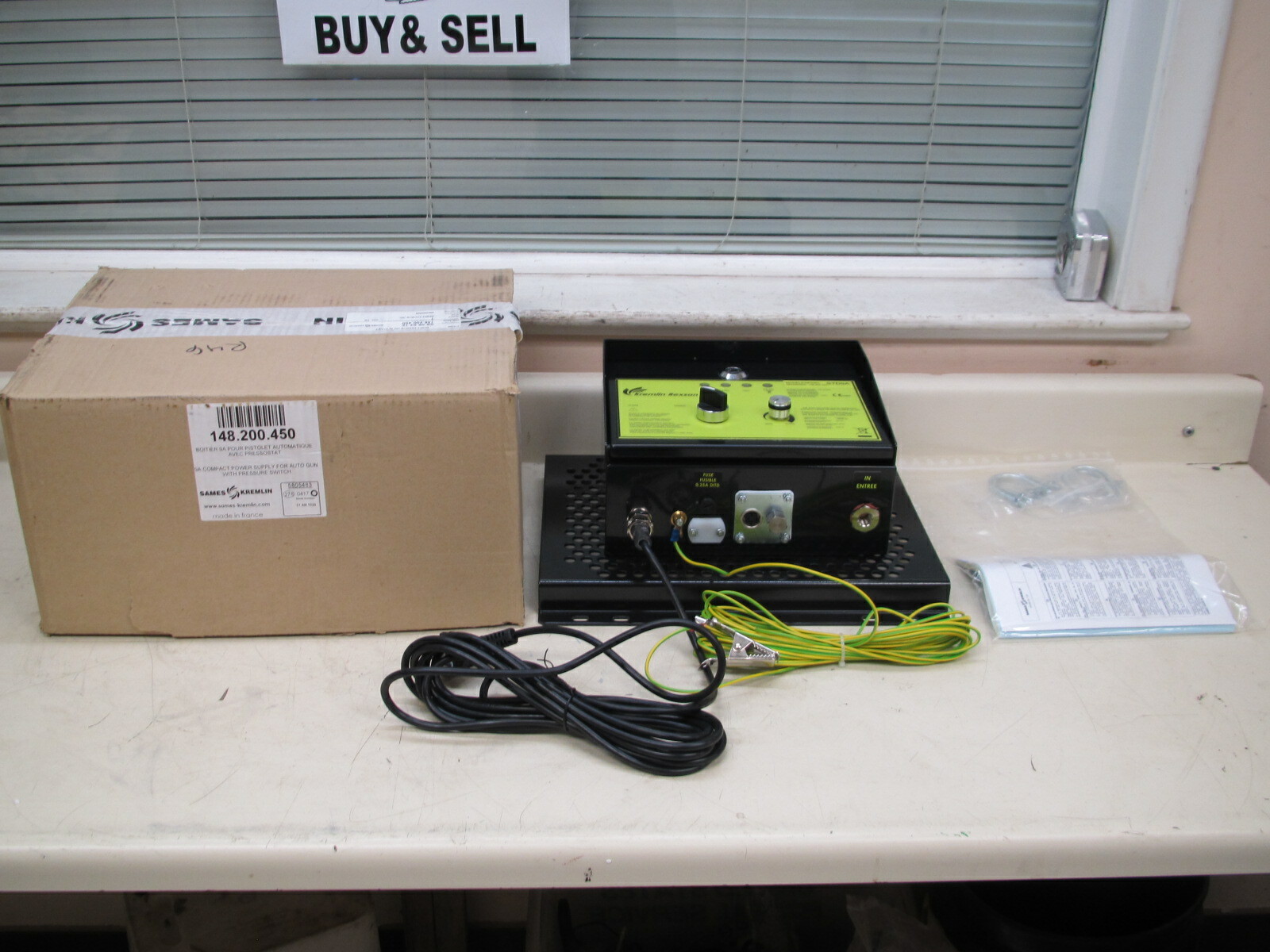 Sames Kremlin 148-200-450 STD9A Automatic Power Supply for Auto Gun New