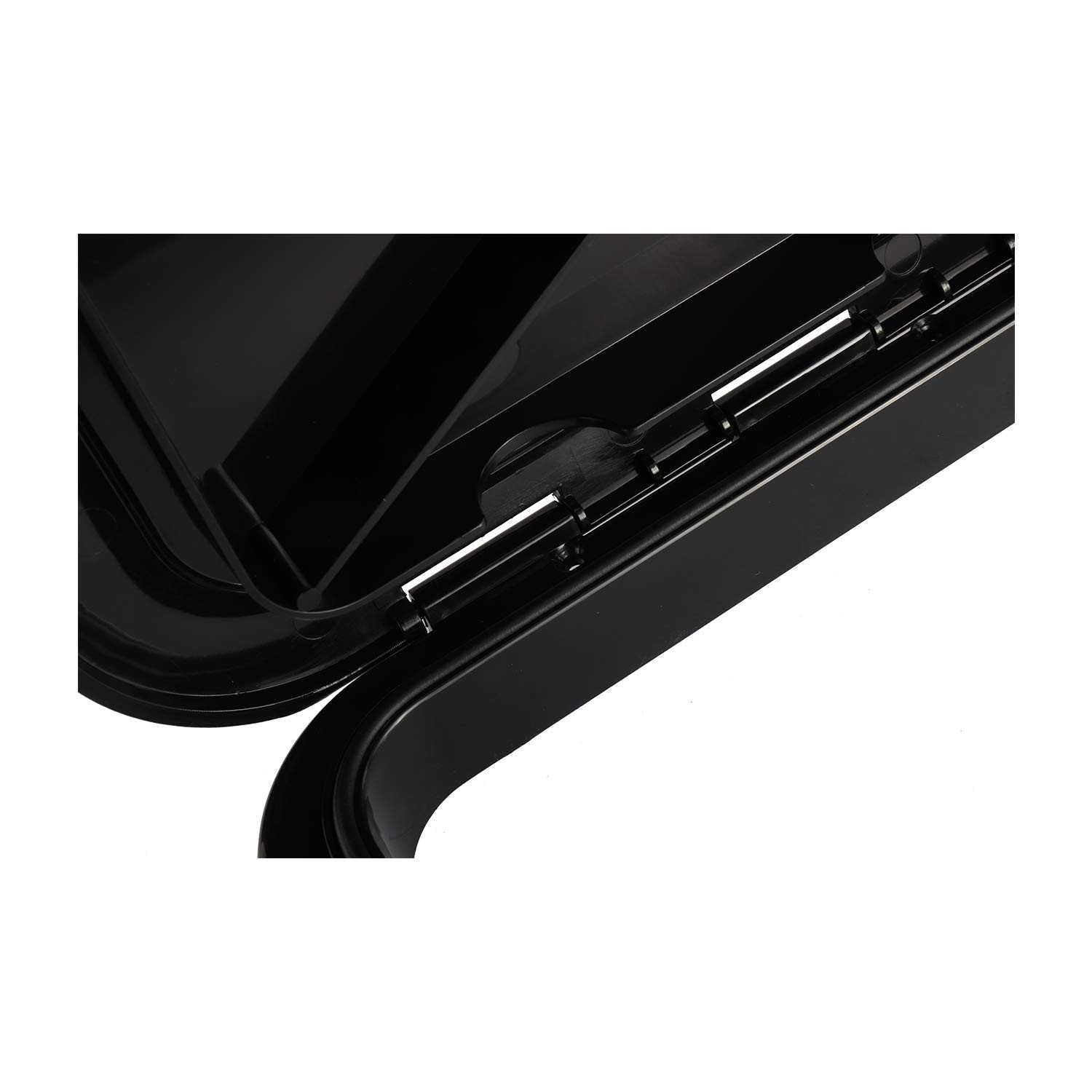 YaeMarine Marine Boat Deck Access Hatch & Lid for Boat Marine Caravan RV Black