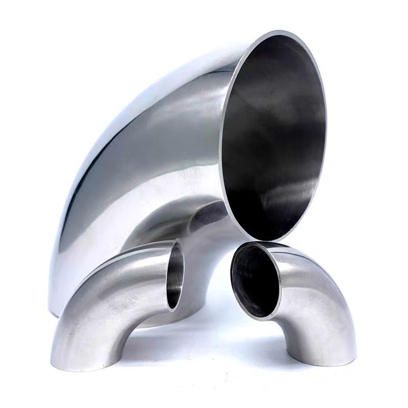 12.7-108MM 304 sanitary elbow 90 degree welding sanitary elbow sanitary pipe