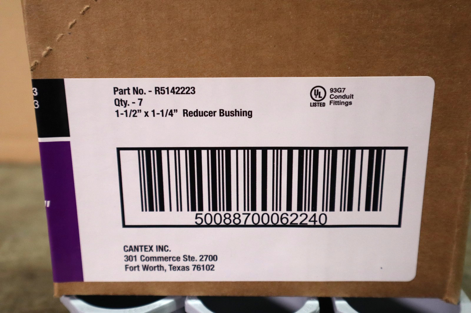 7 Cantex (435) 1-1/2 in. x 1-1/14 in Reducer Bushing R5142223