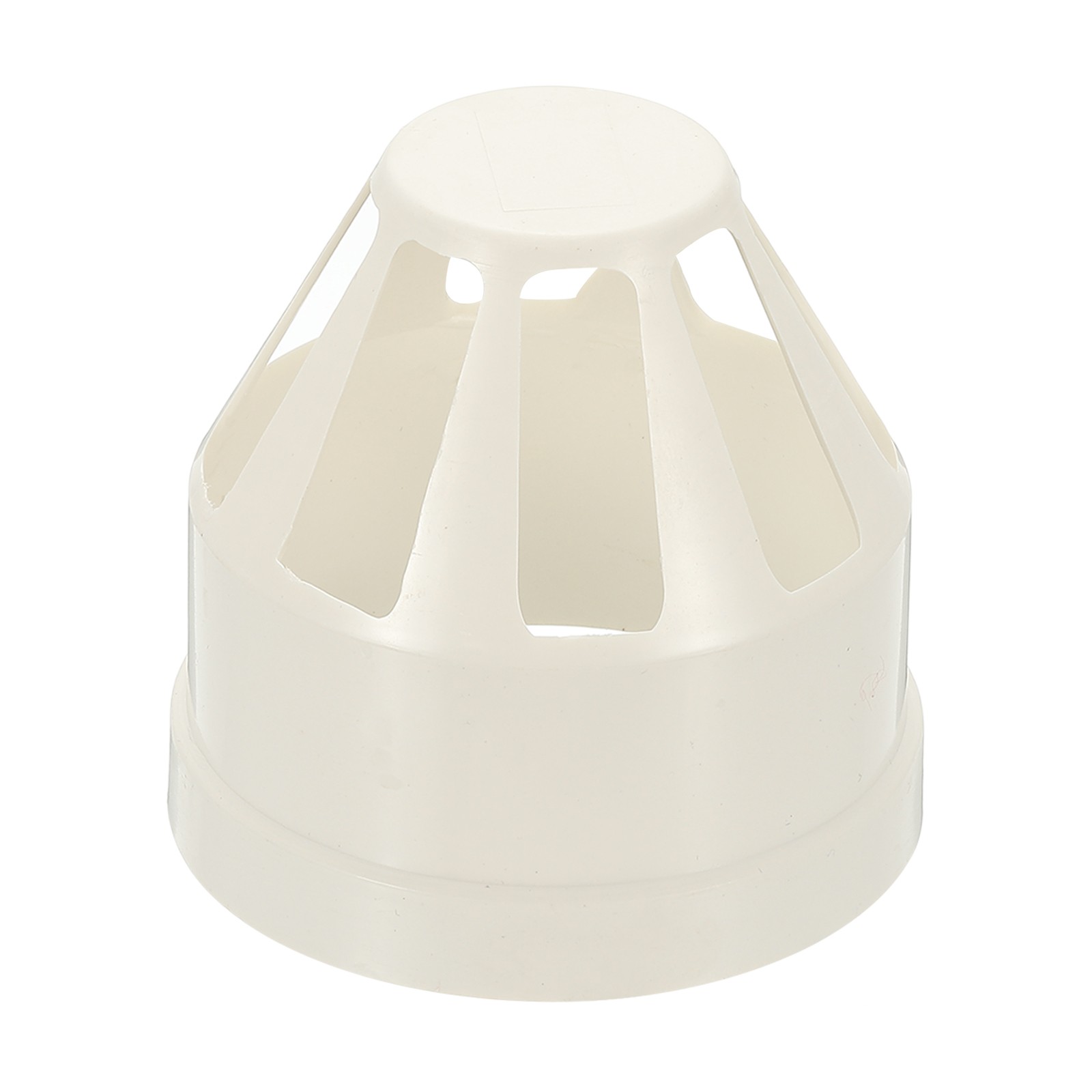 PVC Drain Pipe Vent Cap, 3 Inch Vent Pipe End Cap Cover Air Vent, White