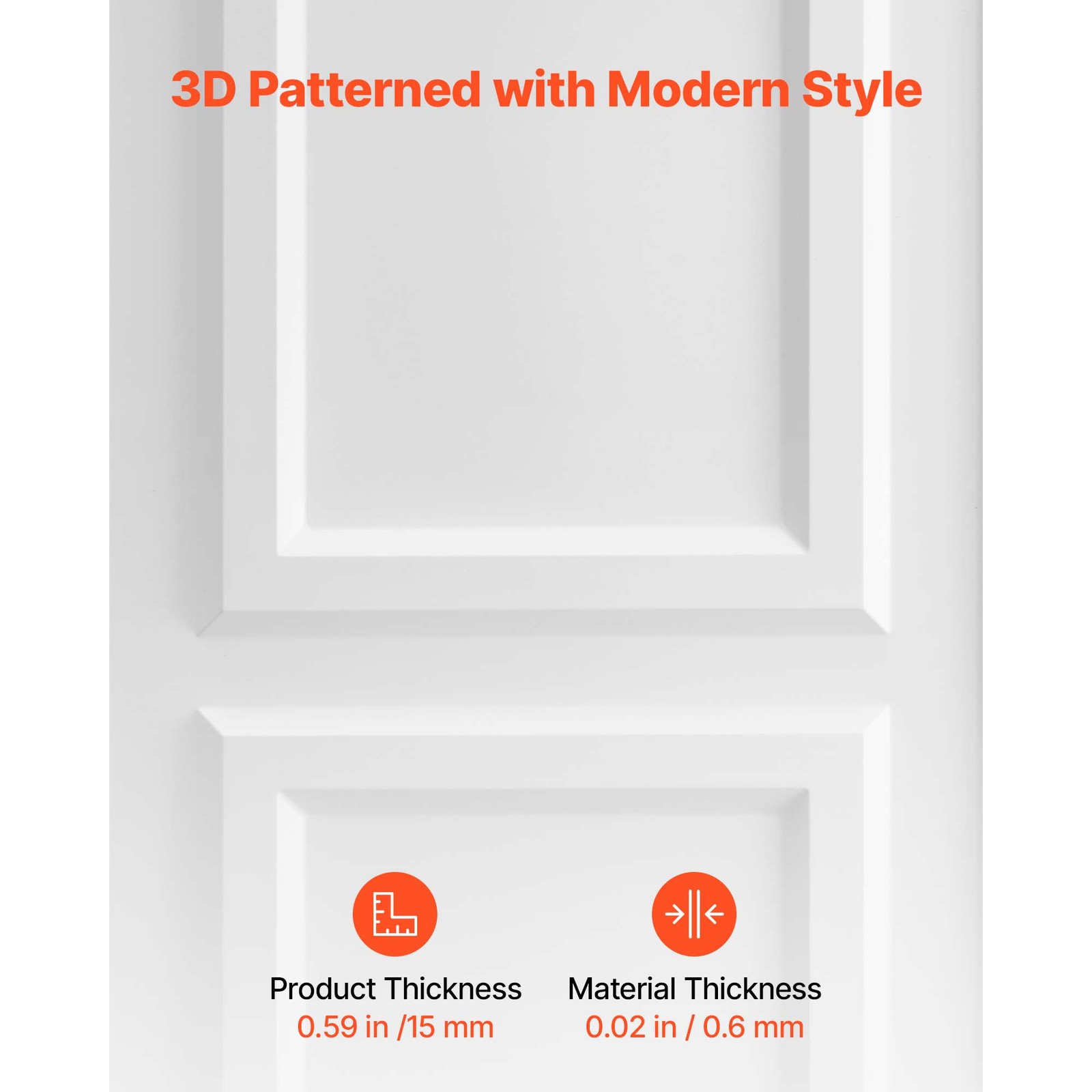 Uimoso 24 x 48 in PVC Ceiling Tiles, 12-Pack, 3D Textured Panels for Home Décor