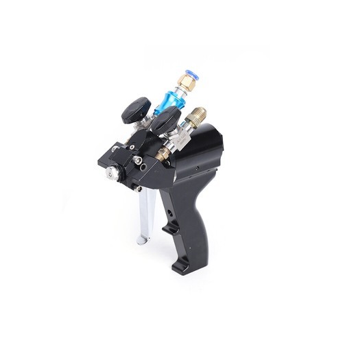 Black P2 PU Foam Spray Gun Upgrade Polyurethane Air Purge Spray Gun US Shipping
