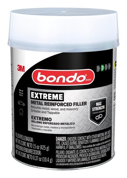 Bondo® Extreme Metal Reinforced Filler EF-PT-ES, 15 oz (425.24 g)
