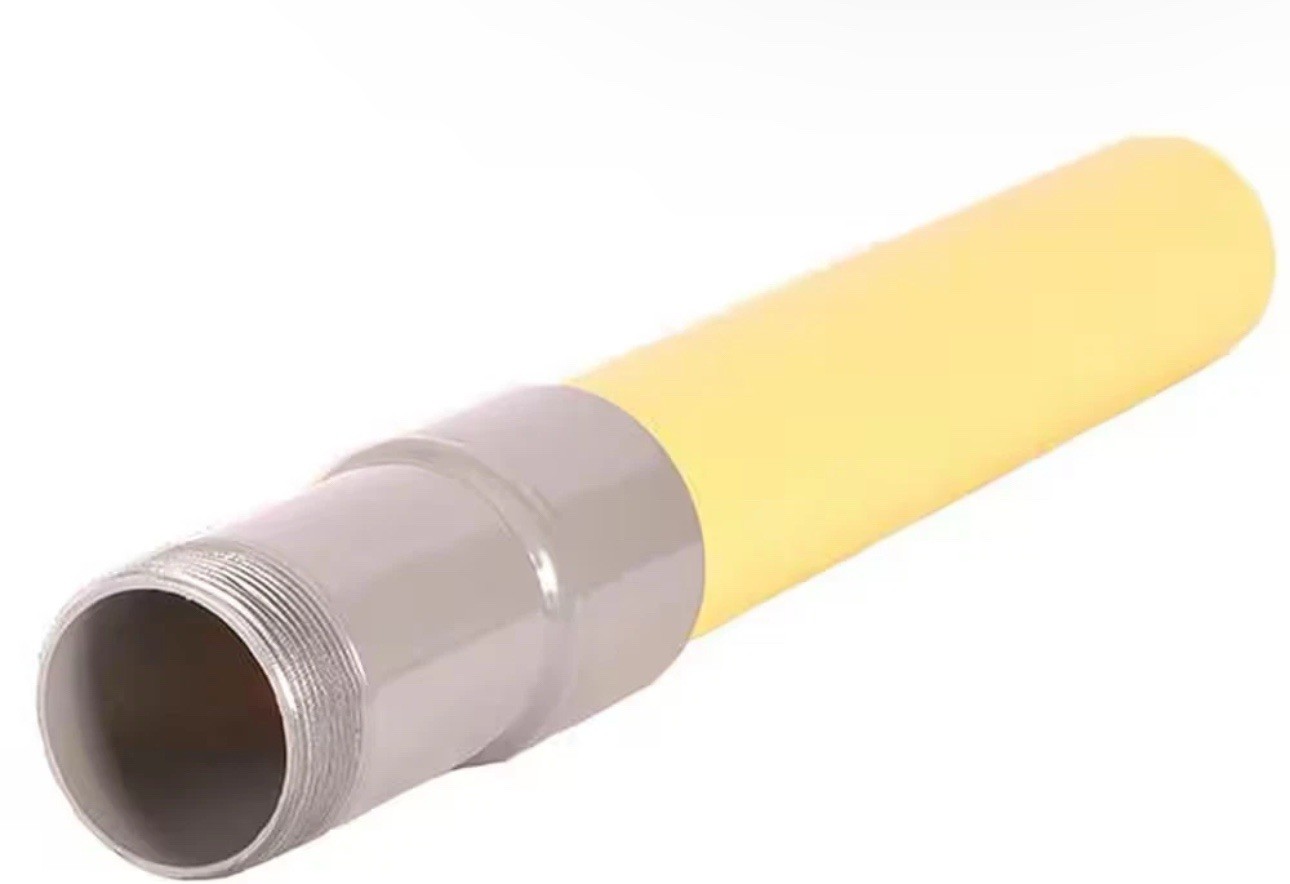 1-1/2 In. IPS Poly DR 11 to 1-1/2 In. MIP Underground Yellow Poly Gas Transition