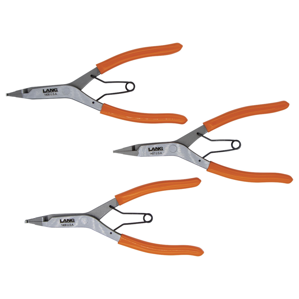 Lang Tools (Kastar) 3pc. Lock Ring Pliers Set 1406