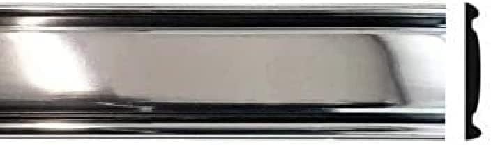 Chrome Side Trim 2.25×320″ for 73-87 Chevy C10 C20 K10 Suburban