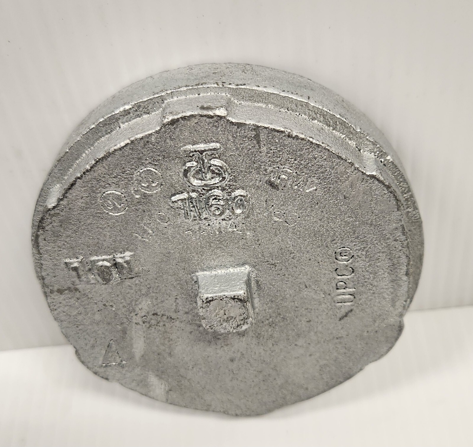 4″ GROOVED GALVANIZED CAP SKU: SJT71604G