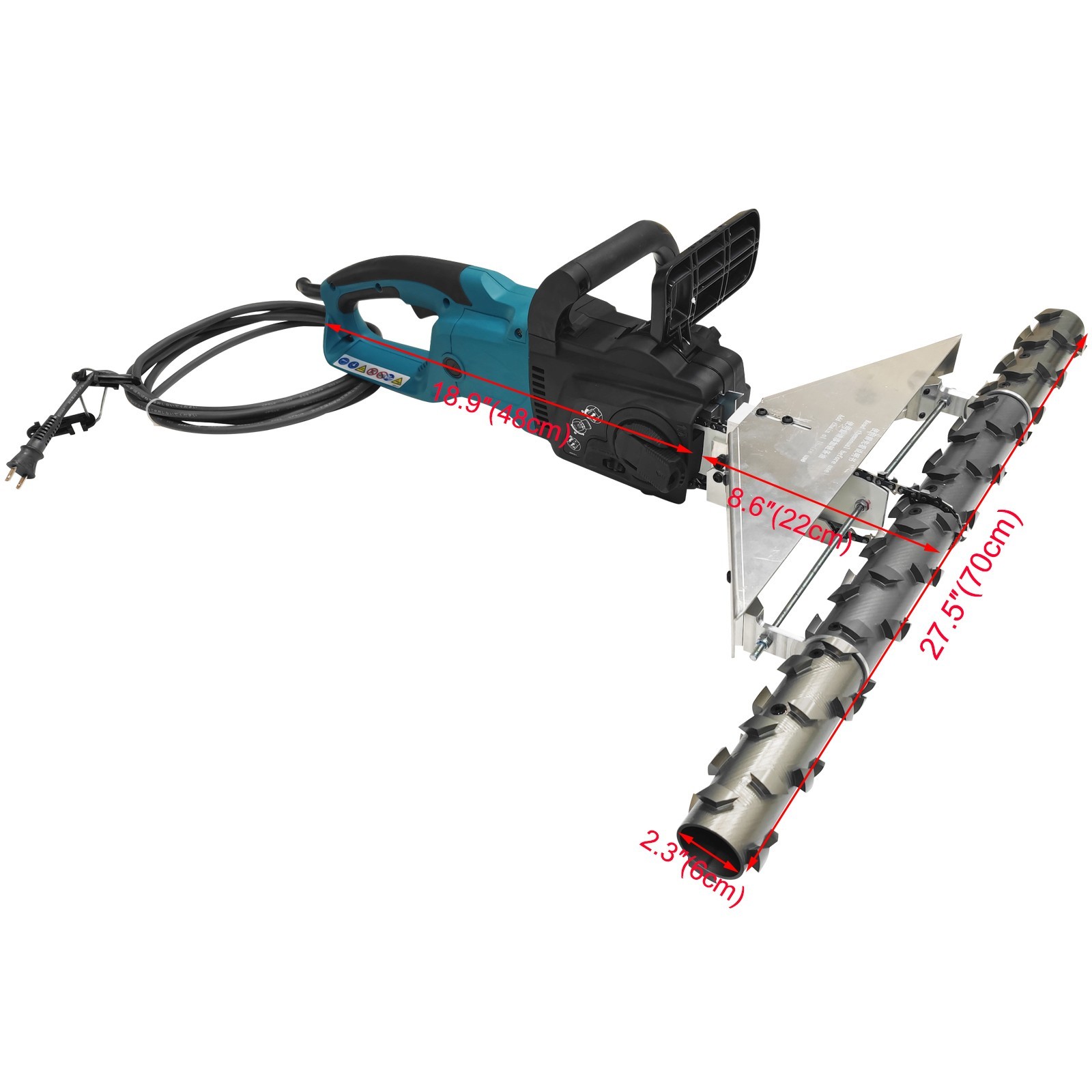 27.5″ Foam Planer Insulation Trimming Tool Closed Cell Foam Planer 14.5m/s 110V