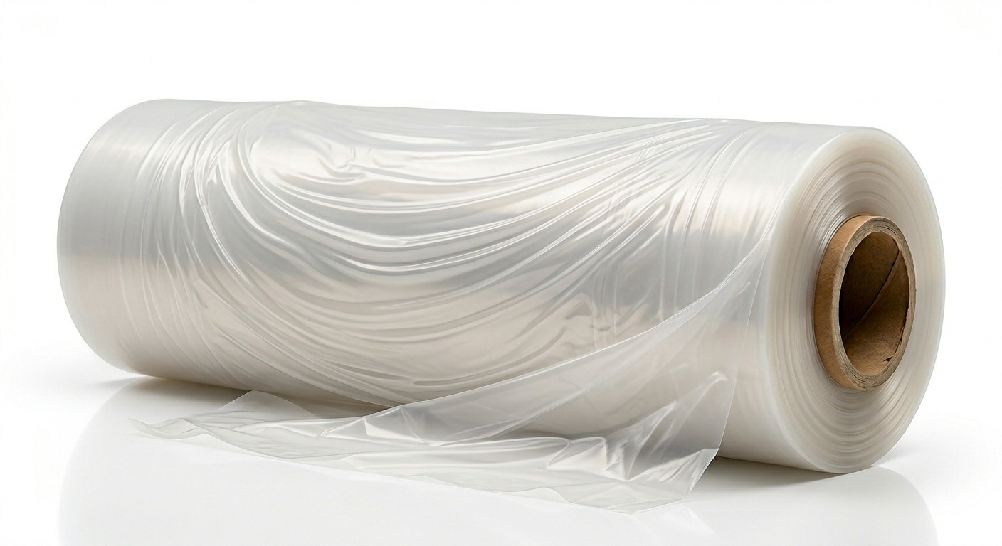 6 Mil Clear/Translucent Poly Sheeting 20′ x 100′ Heavy Duty Plastic Film Roll