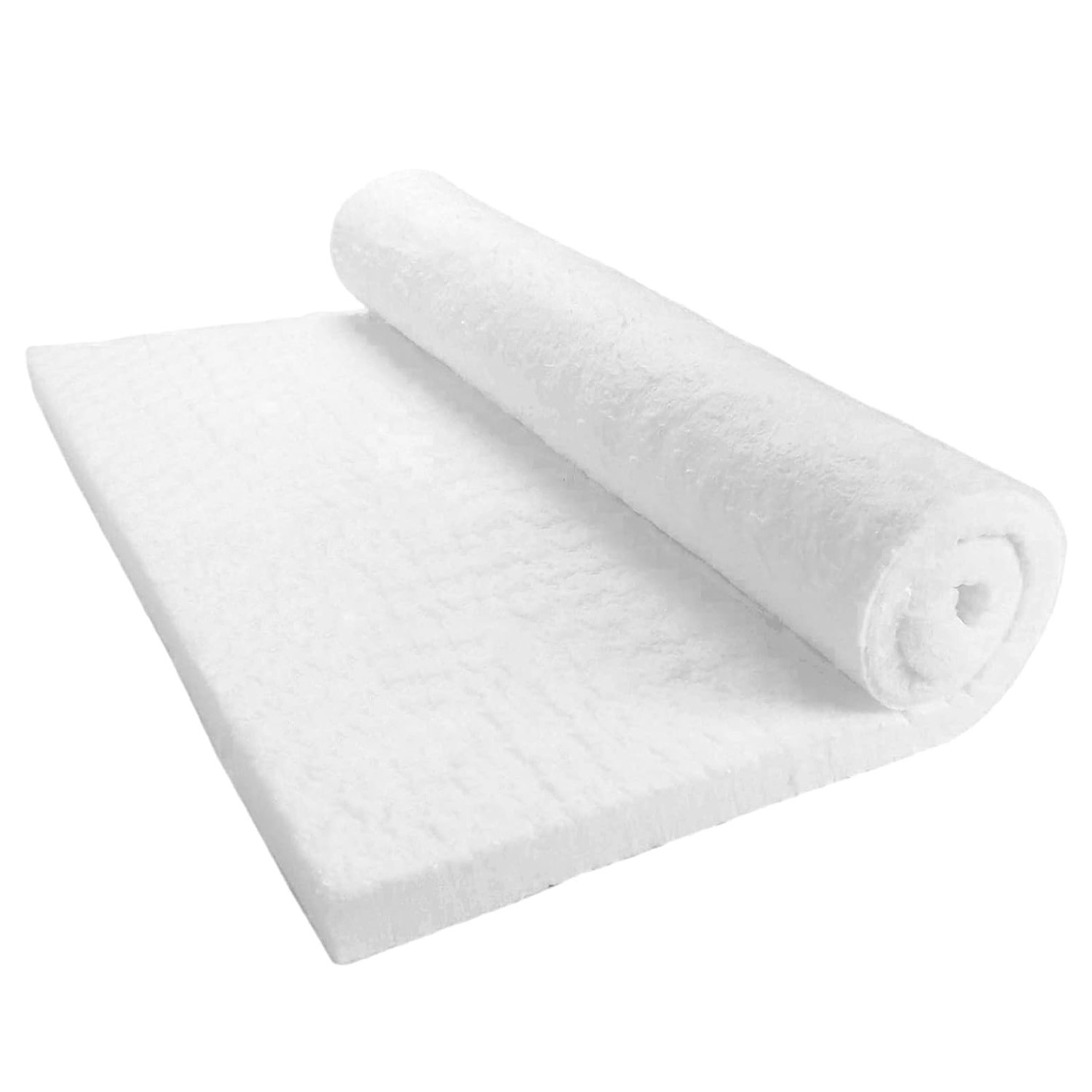 white 47.2inch x 23.6inch Ceramic Fiber Insulation Mat For Fireplace, Chimney