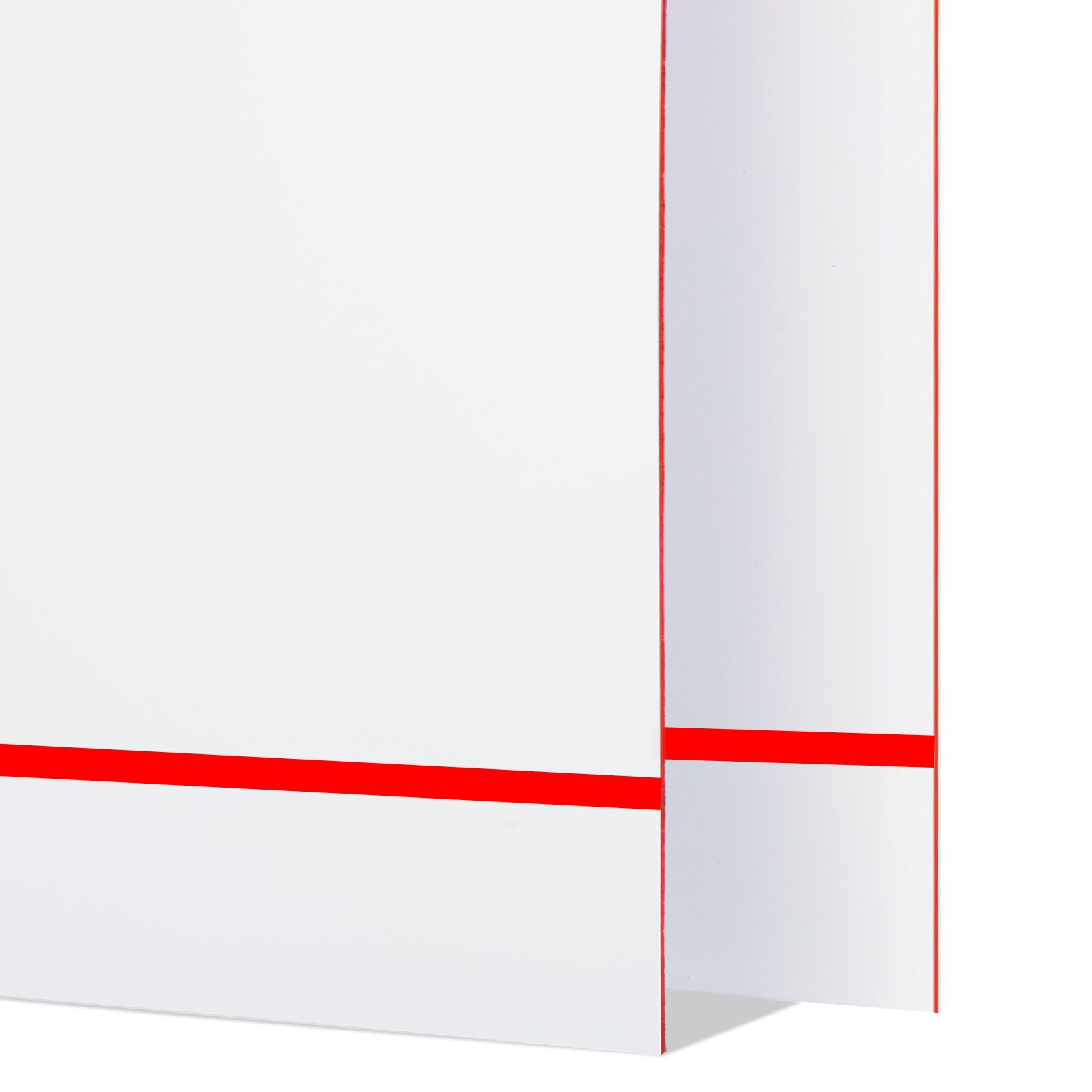 4Pcs Laser Engraving Plastic Sheets 8×12 Double Color ABS Sign Board Blanks