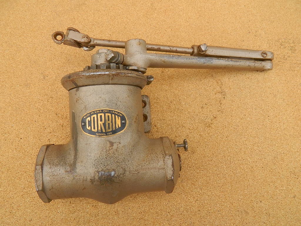 Vintage Corbin Heavy Duty Cast Iron Commercial Door Closer Model 150 with Arm