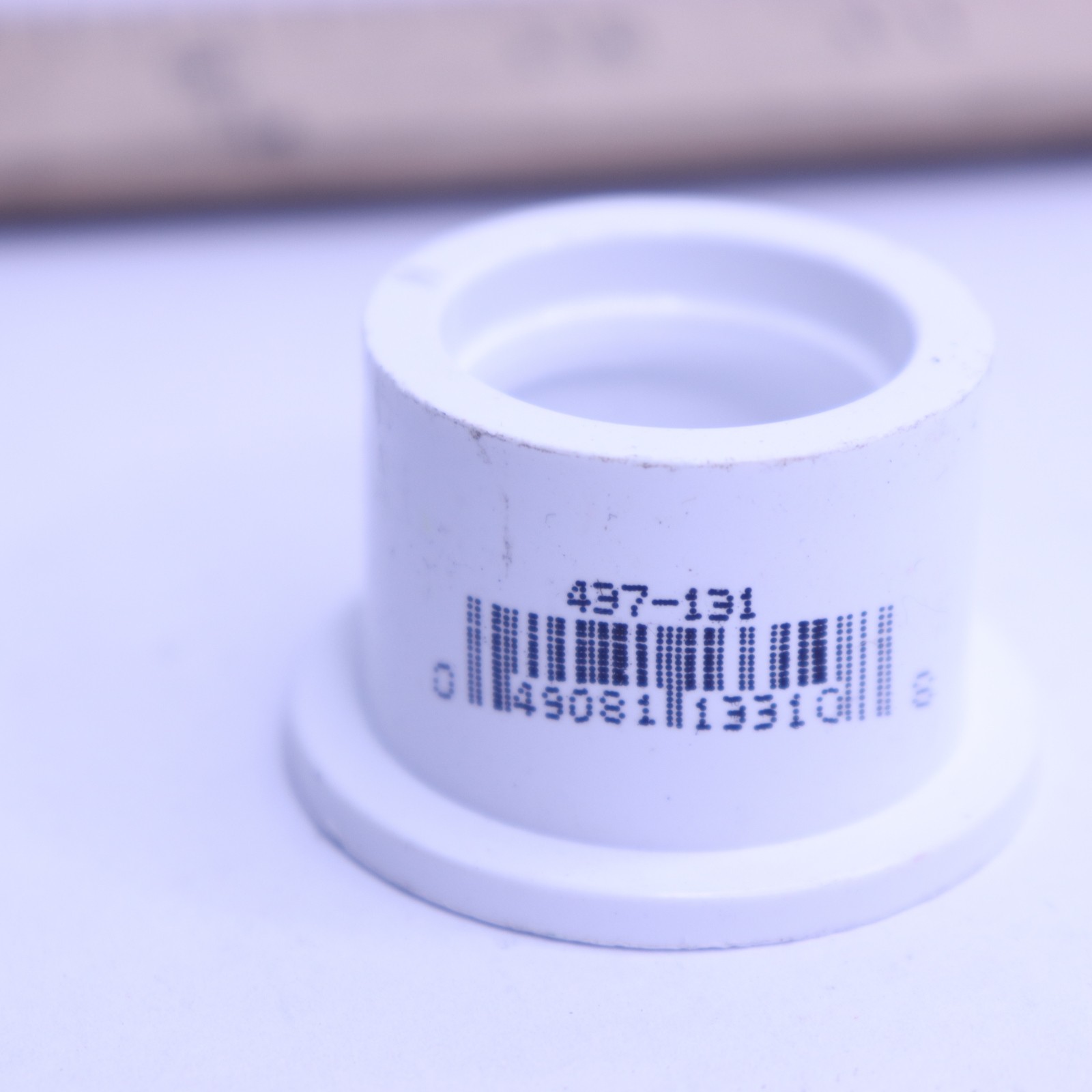 Dura Reducer Bushing Schedule 40 Slip x Slip PVC White 1 x 3/4 437-131