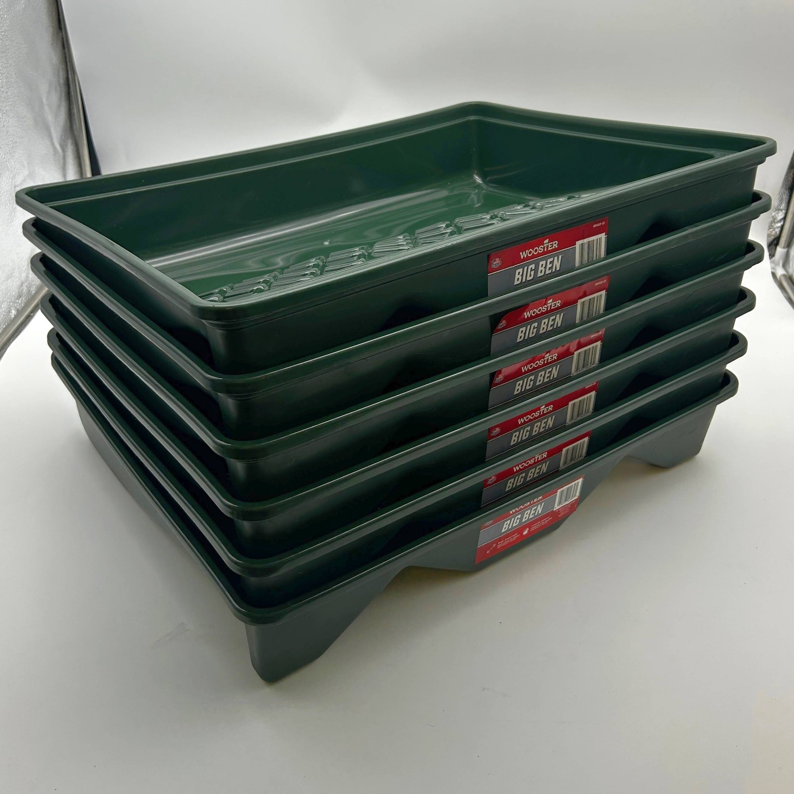 Wooster Brush Company BR412 Big Ben Paint Tray 21″ 1 Gallon Capacity Pk of 6