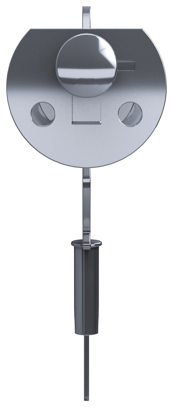 CRL D802CKA Chrome Keyed Alike Universal Plunger Lock