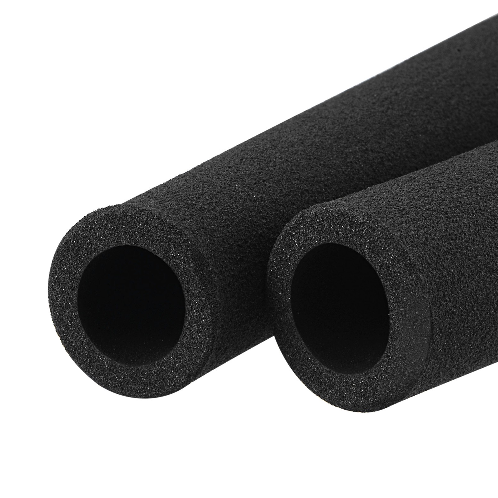 2PCS 18mm ID 5mm Wall Thick 200mm Foam Grip Tubing Black