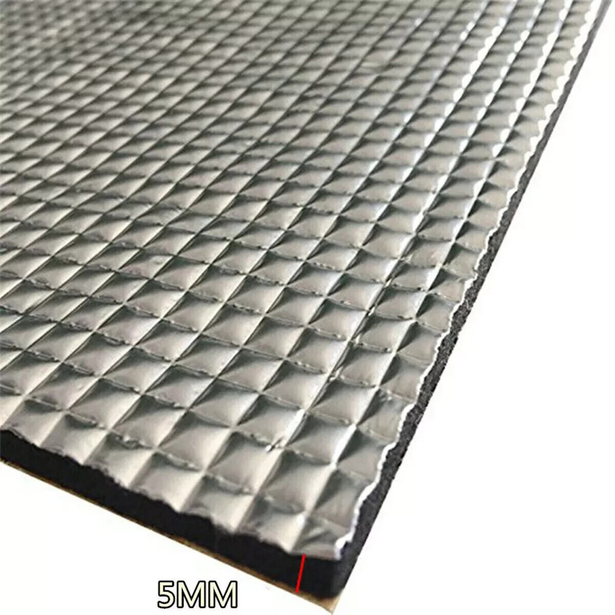 Self-Adhesive Fire Heat Sound Deadener Insulation Mat: Car Hood Engine KIT 4×7