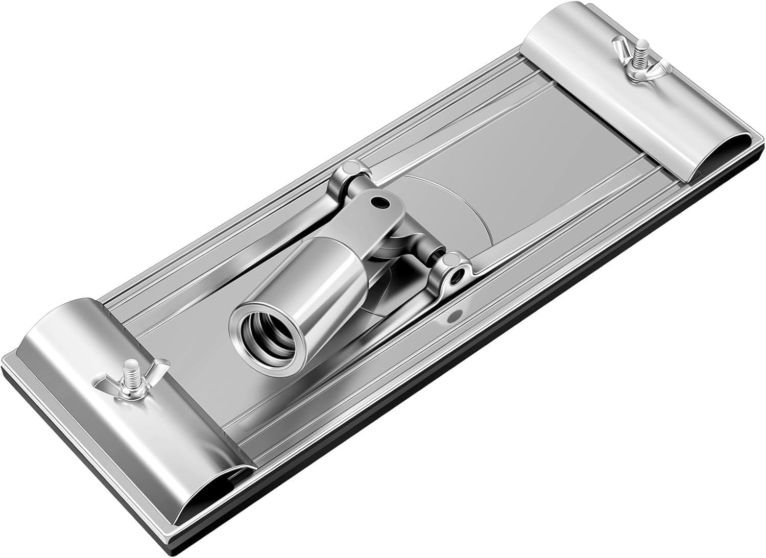 1 Pc No-flip Pole Sander Head for Drywall with Quick Release Clips and Universal