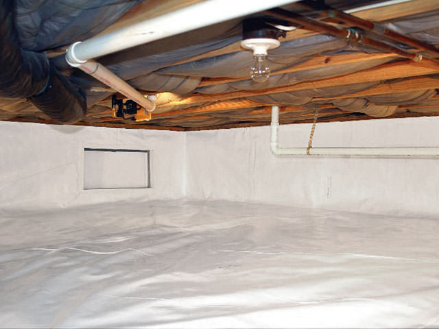 3000sqft Reinforced Vapor Barrier 4ft x 750ft Encapsulation Pier Wrap Crawlspace