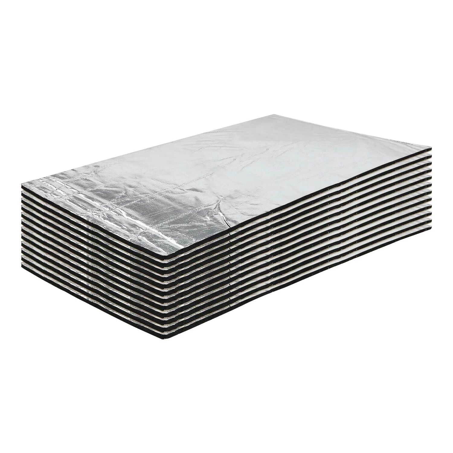 Universal Sound Deadening Mat 12Pcs for Car Shock absorption and noise 19sqft