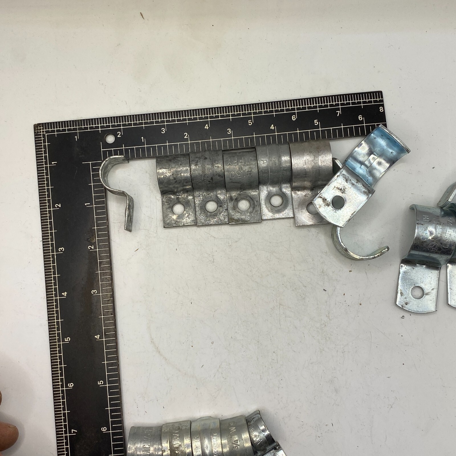 MIXED One Hole Strap, Jiffy MED-50, Jiffy #130, Minerallac, 3/4 TW LOT OF 16🔔