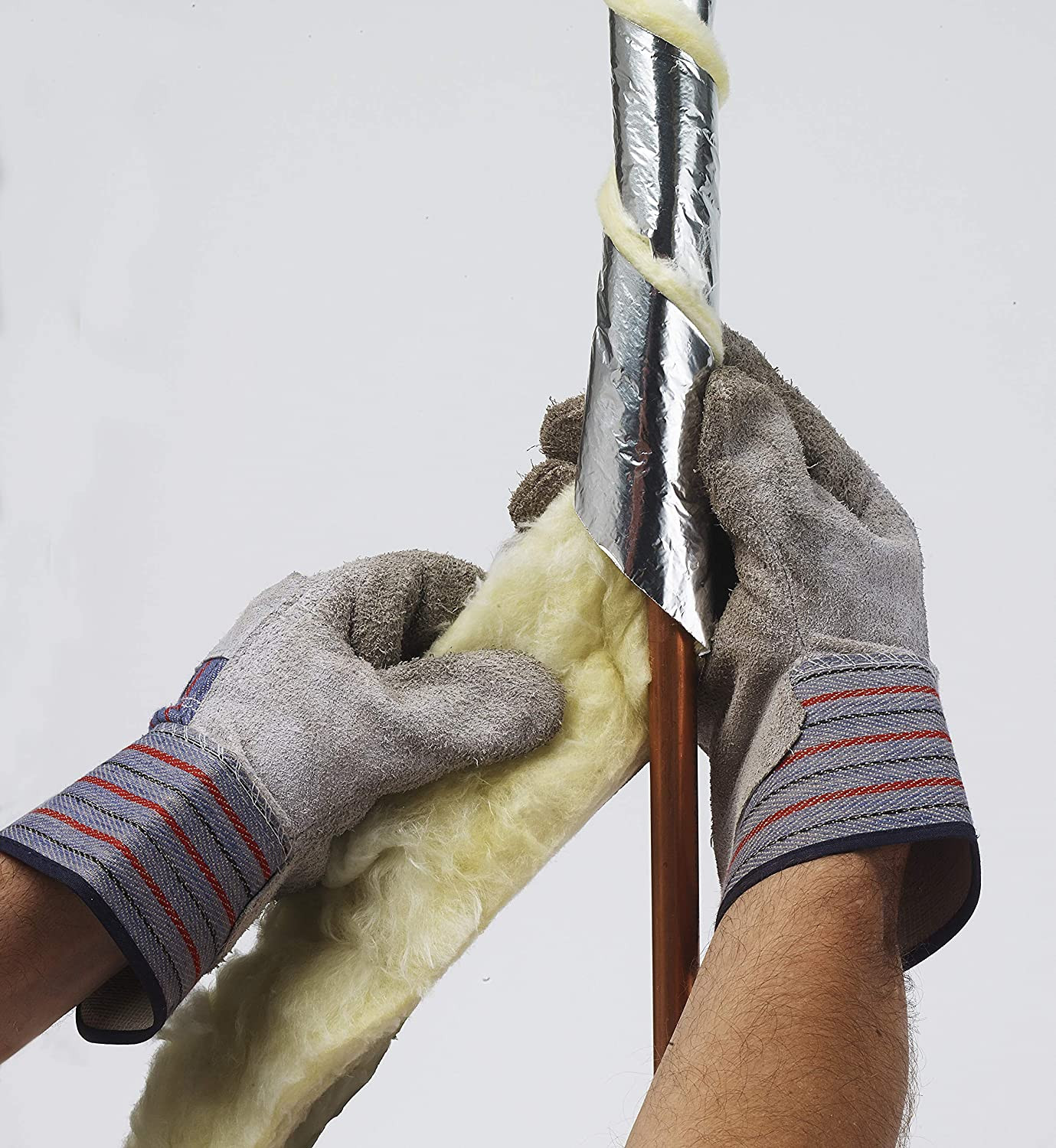 Frost King Foil Backed Fiberglass Pipe Wrap, 3″X1″X25′