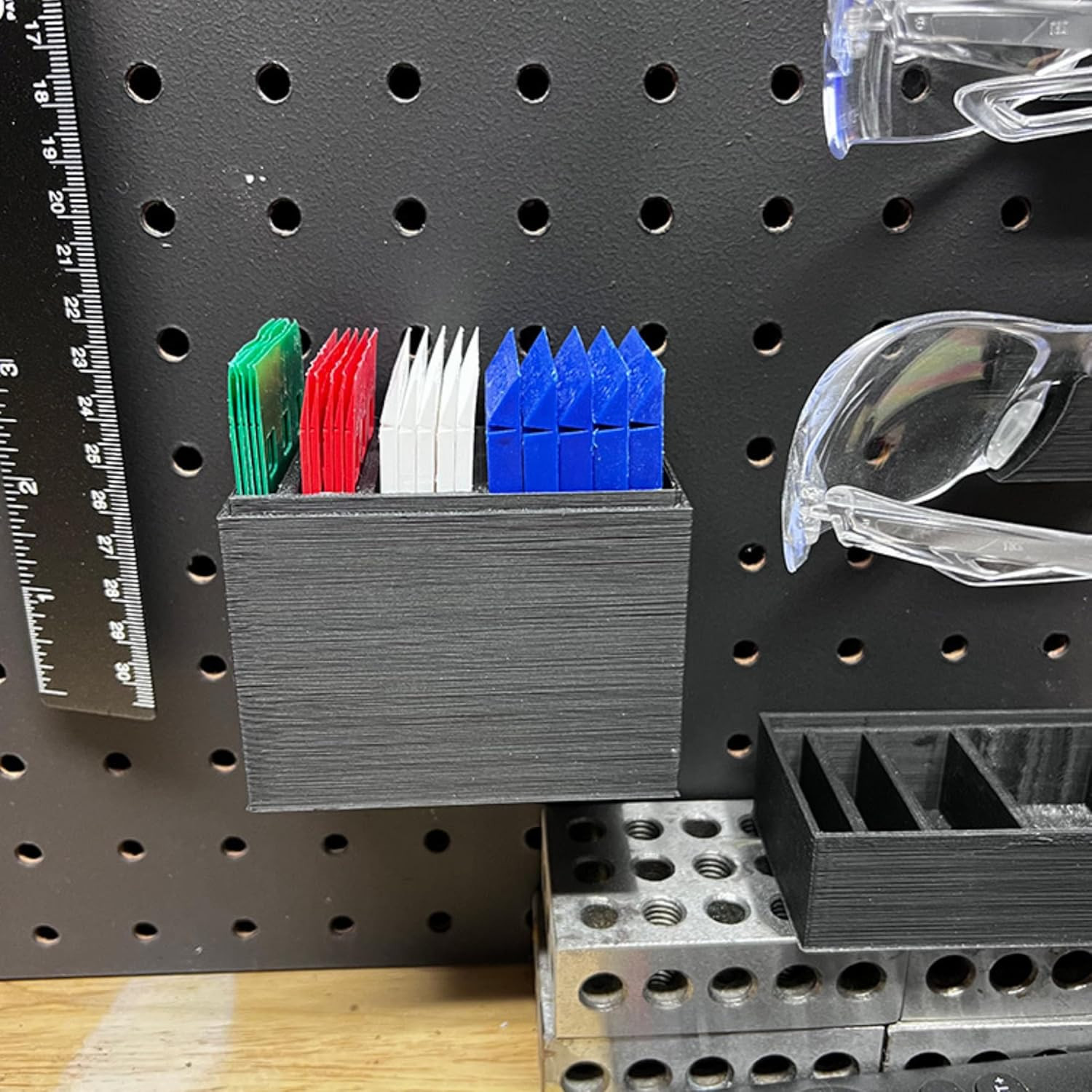 Plastic Construction Shims & Spacers Variety Pack – Assorted 4 Thicknesses (1/32