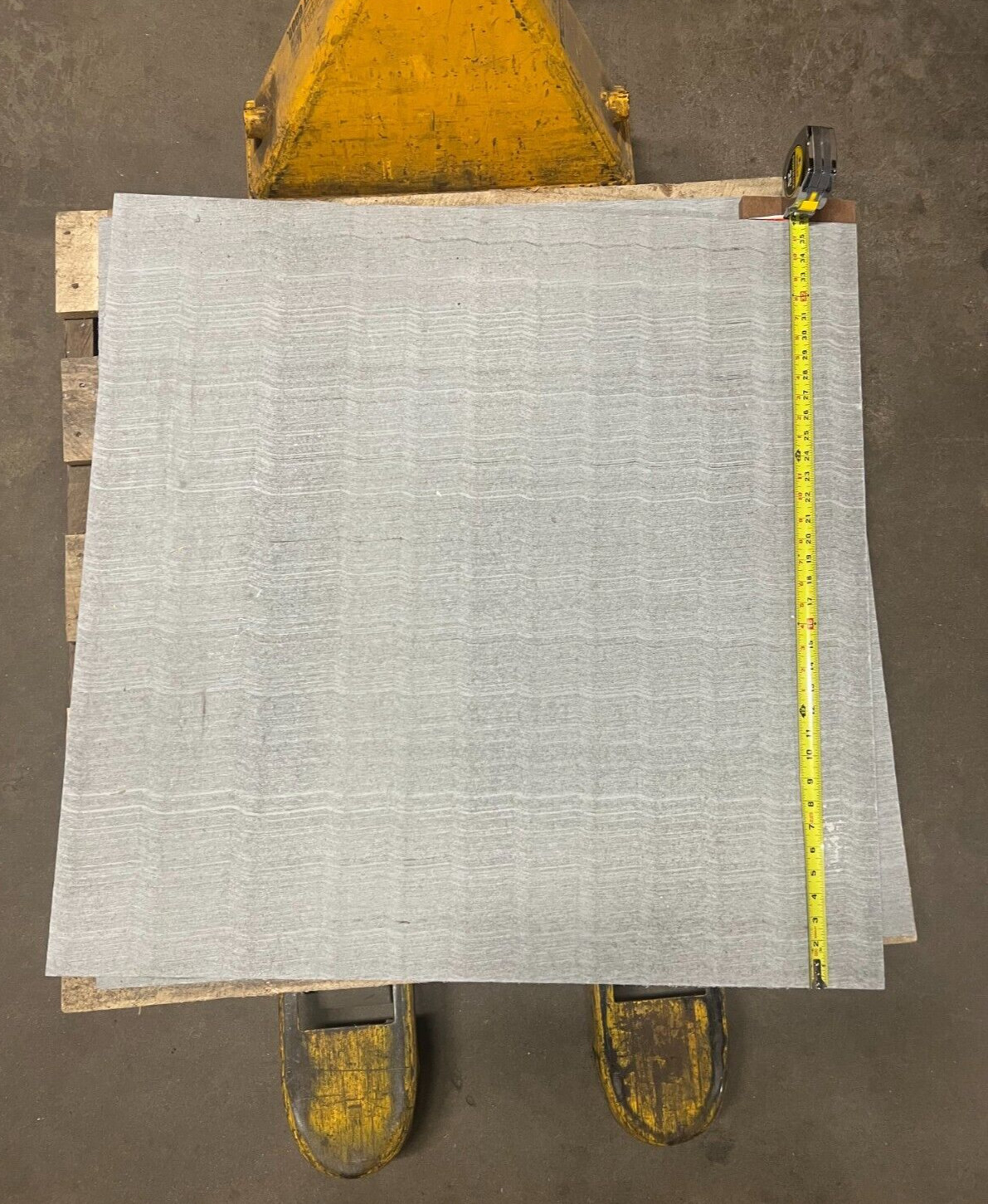 Transite Insulating Board plate sheet 36 x 36 x 1/2 in. square sheet New