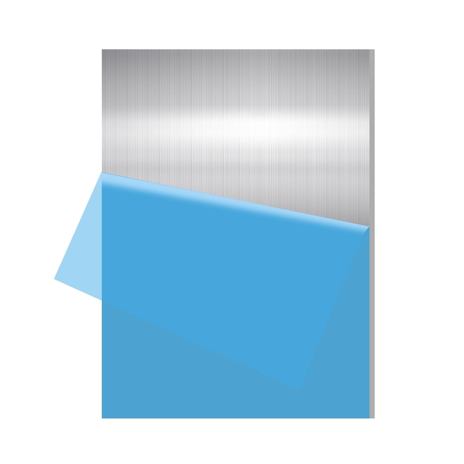 1PCS 6061 Aluminum Sheet Metal 1/16″ x 10″ x 16″, Aluminum Plates Covered wit…