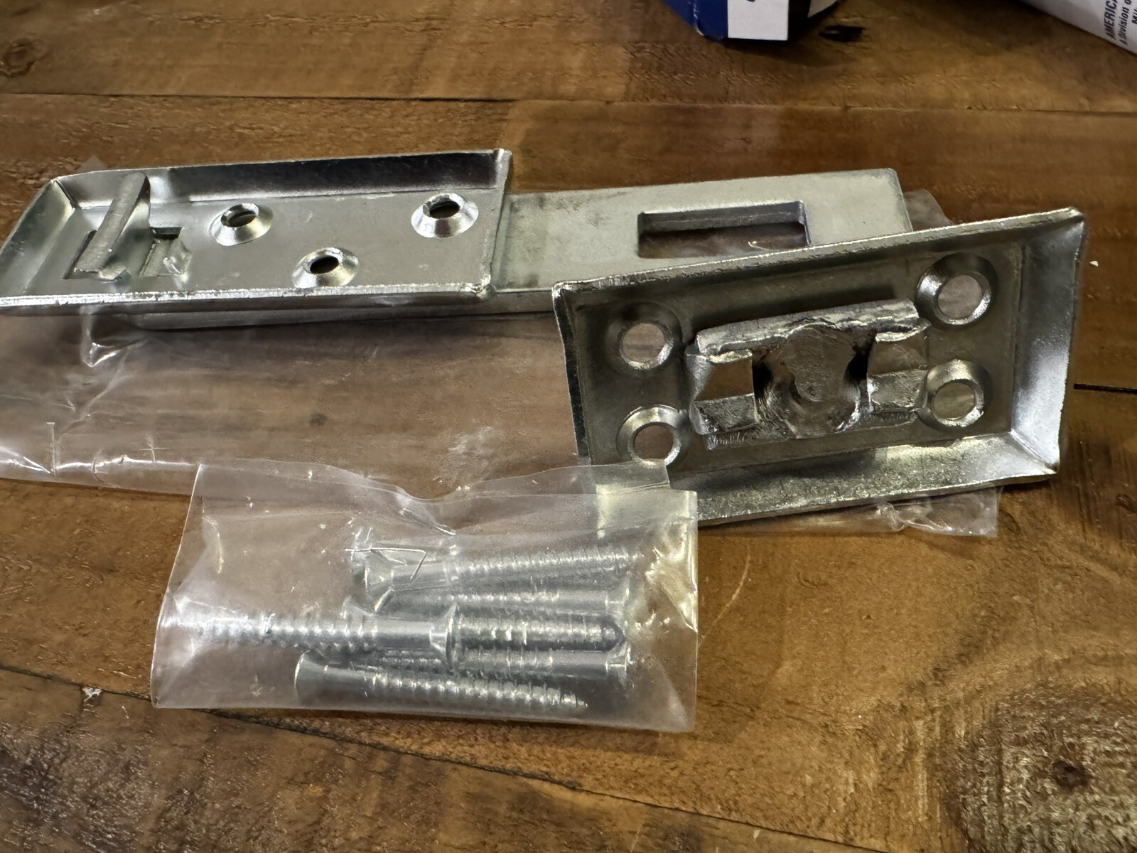 Lot of 2 x American Lock A825 Straight Bar Hasp 7-1/4” Zinc Plate Hardened Steel