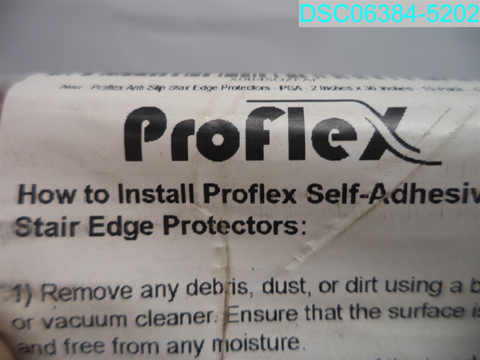 QTY=15: Proflex Anti Slip Stair Nosing Strip Vinyl Edge Protector’s