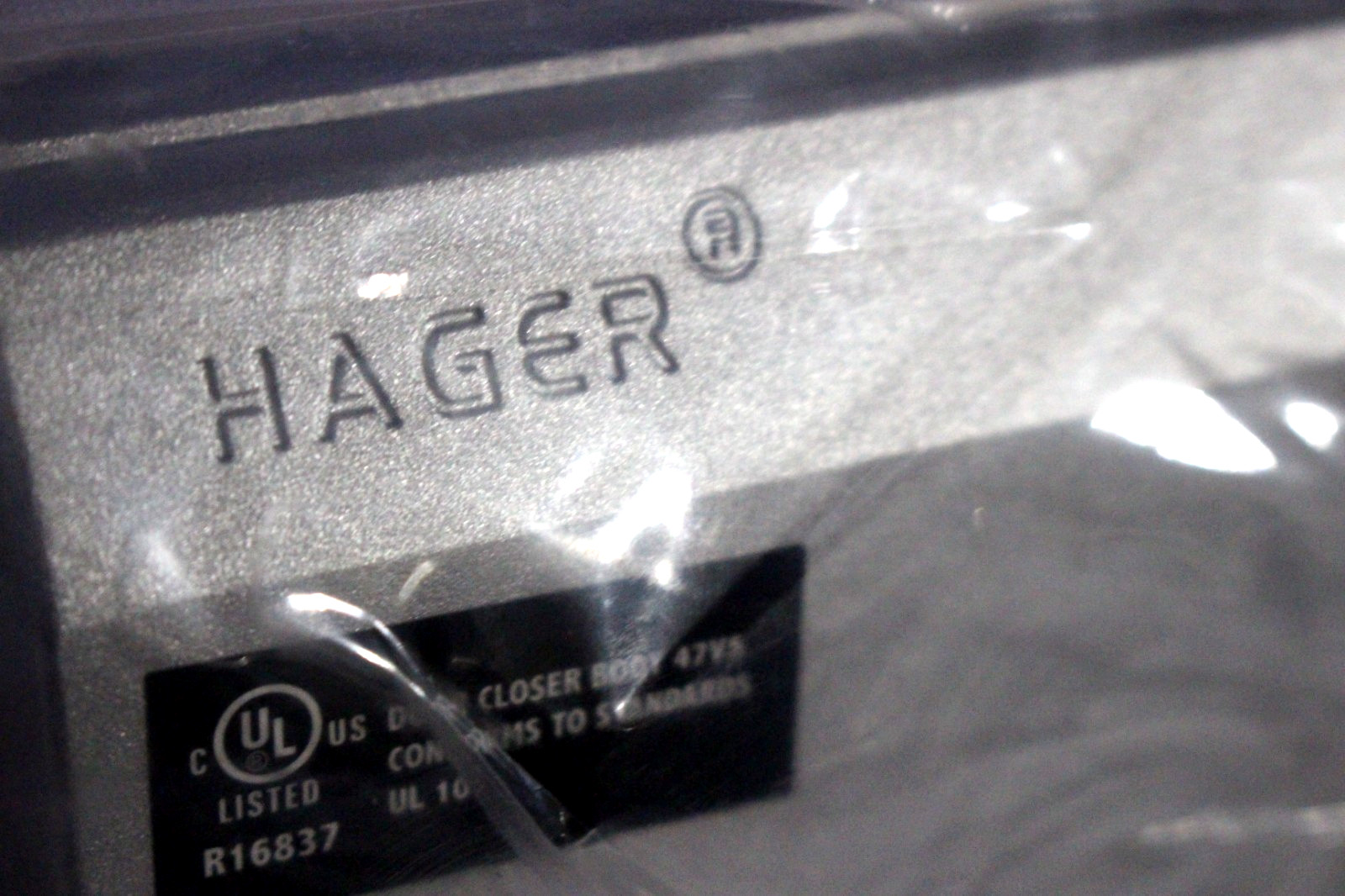 HAGER AUTOMATIC DOOR CLOSER KIT 5300 SERIES