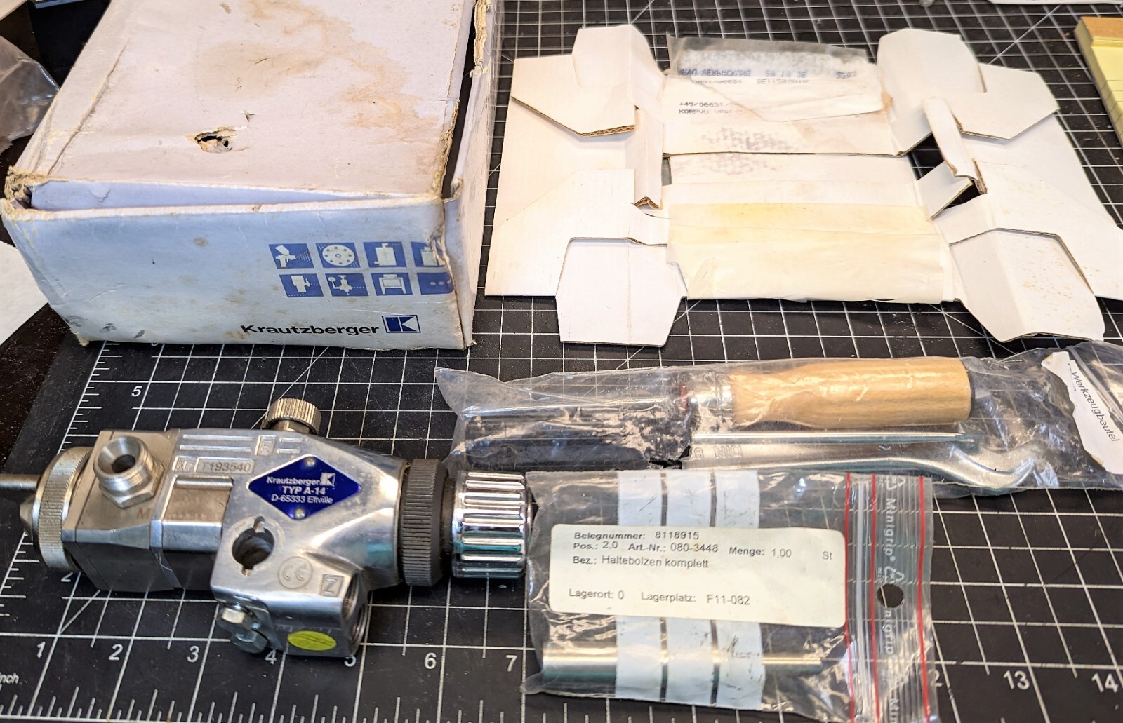 Krautzberger TYP A-14 HVLP HV3 Automatic Spray Gun [RSOF #2]