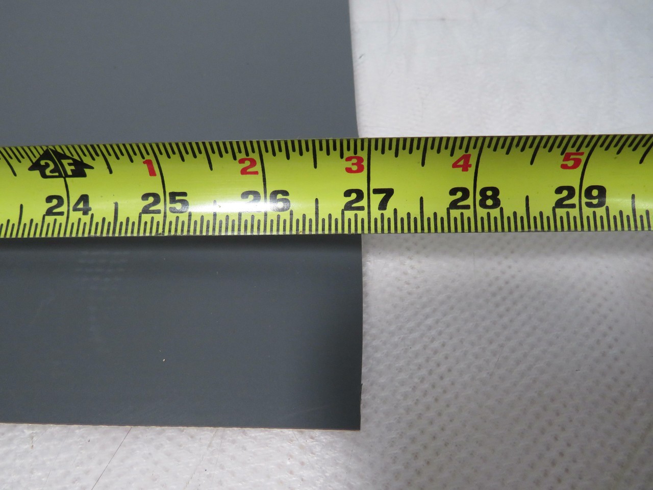 LOT OF 3300 1660761-00-A-NRP 10 IN X 27 IN GAF .60 MIL TPO SLIP SHEETS T189124