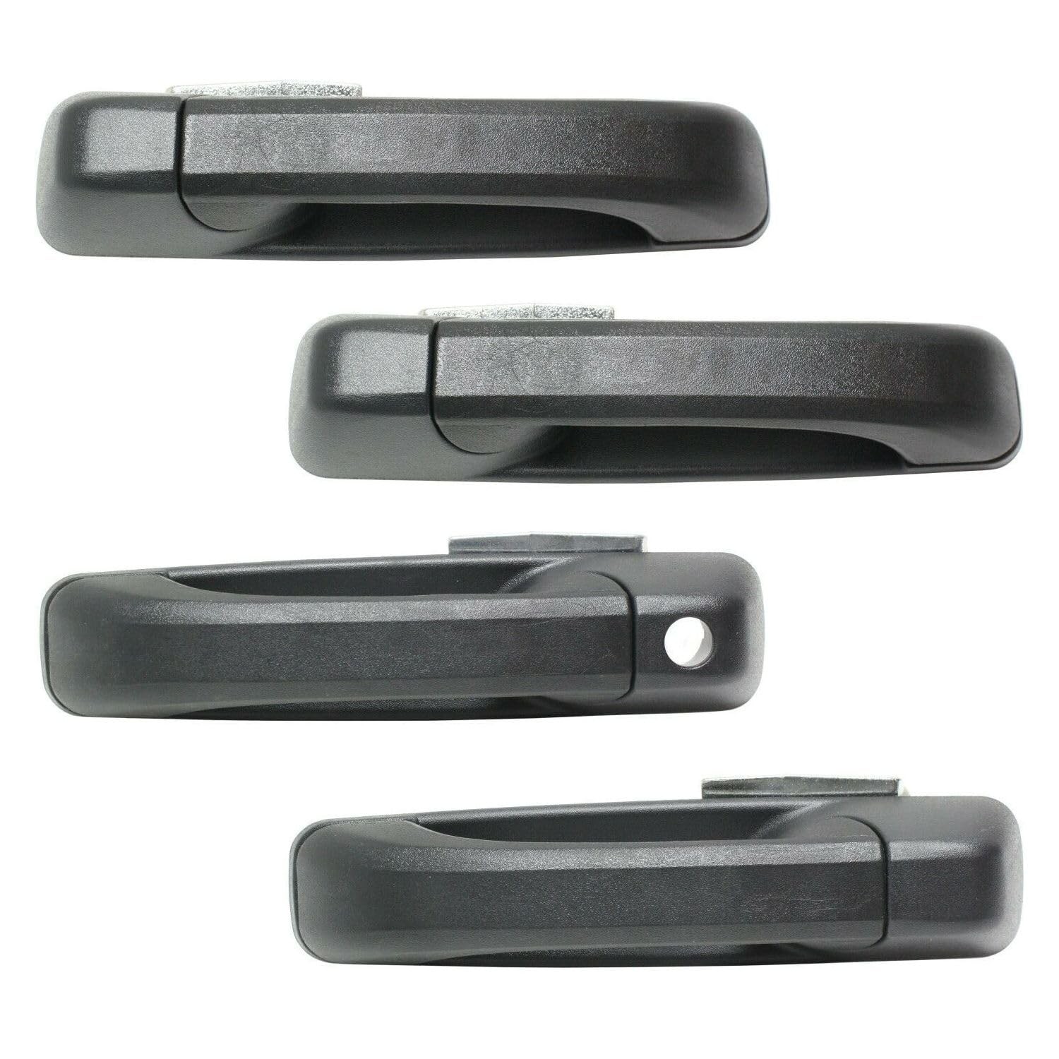 Black Textured Door Handles 4pcs for Dodge Ram 1500/2500/3500 11-17 55112384AE