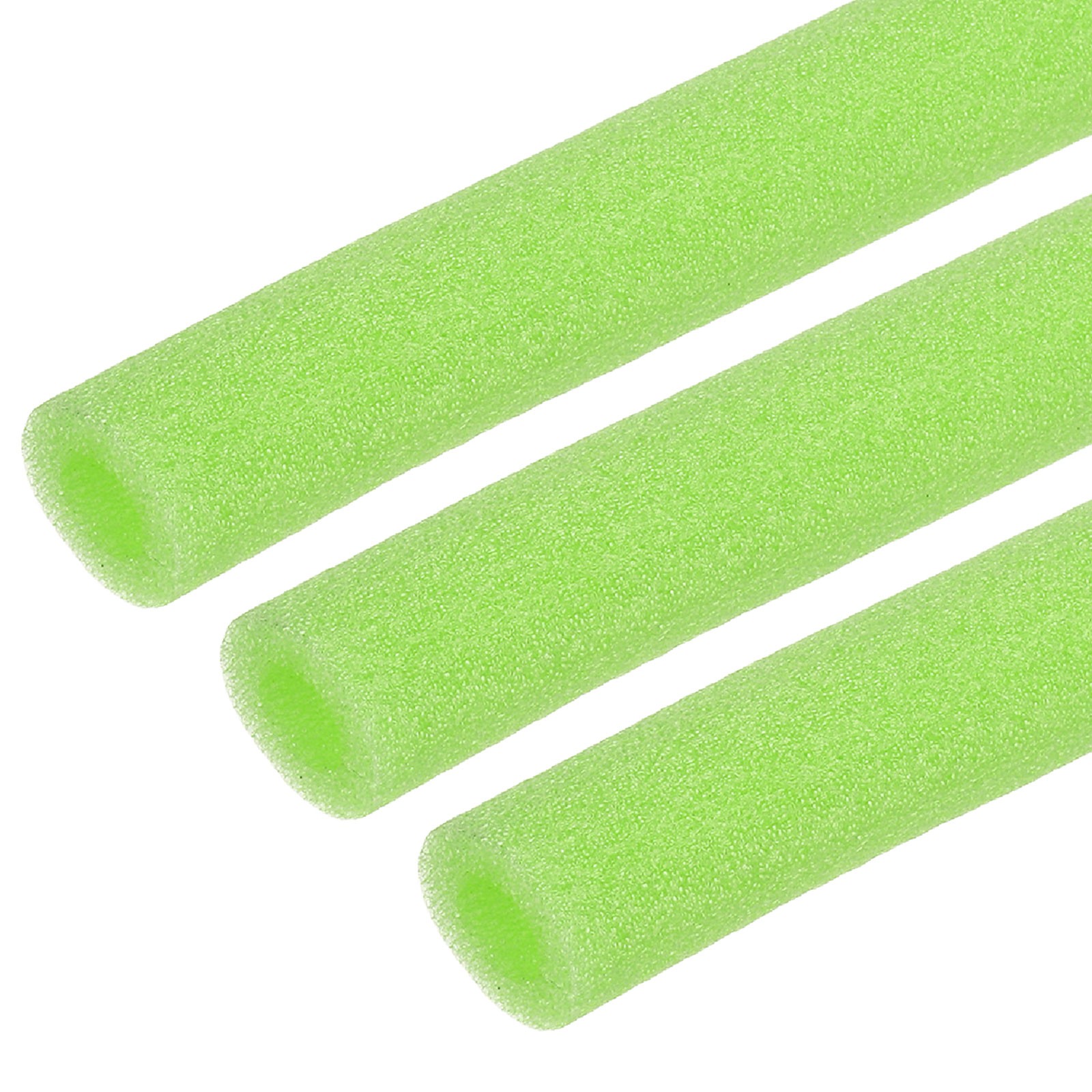 3pcs 3/8″ ID 3.3FT Pipe Insulation Foam Tube 0.79″ OD Tubing Cover Green