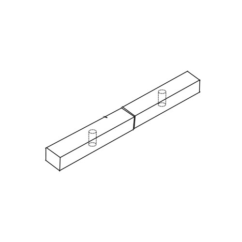 Schlage Filler Plate for M450, 1-1/4″ x 1/2″, Durable Construction