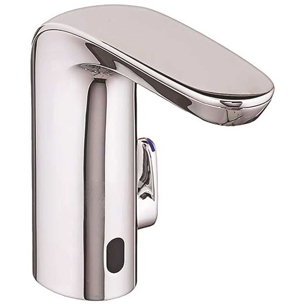 NextGen Selectronic Battery Powered Single Hole Touchless Bathroom Faucet with a