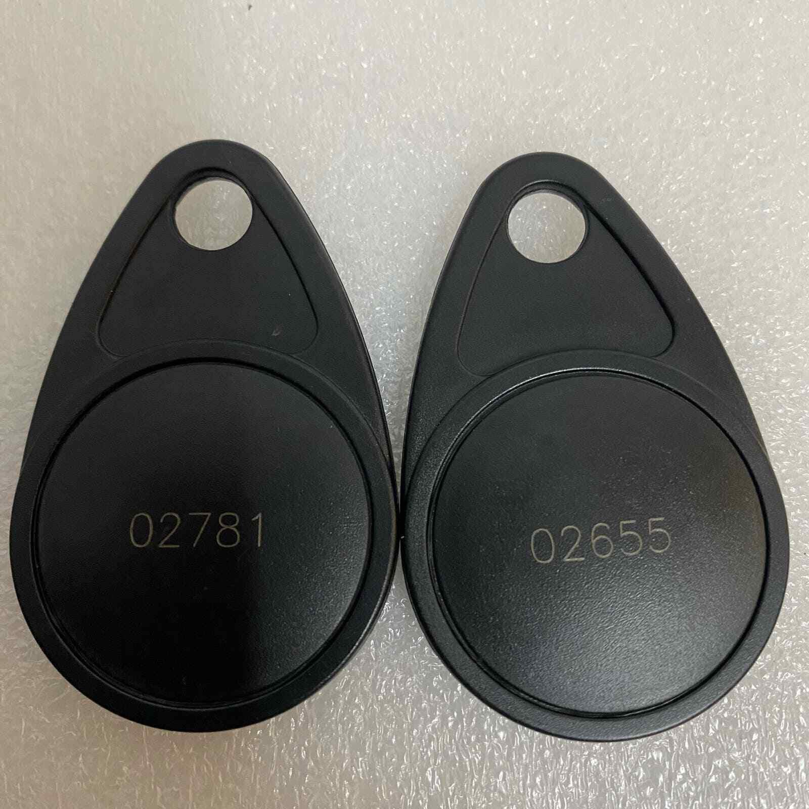 Assa Abloy genuine keyfob 1K – KF2280-PROX-1K-Black – lot of 2keys.