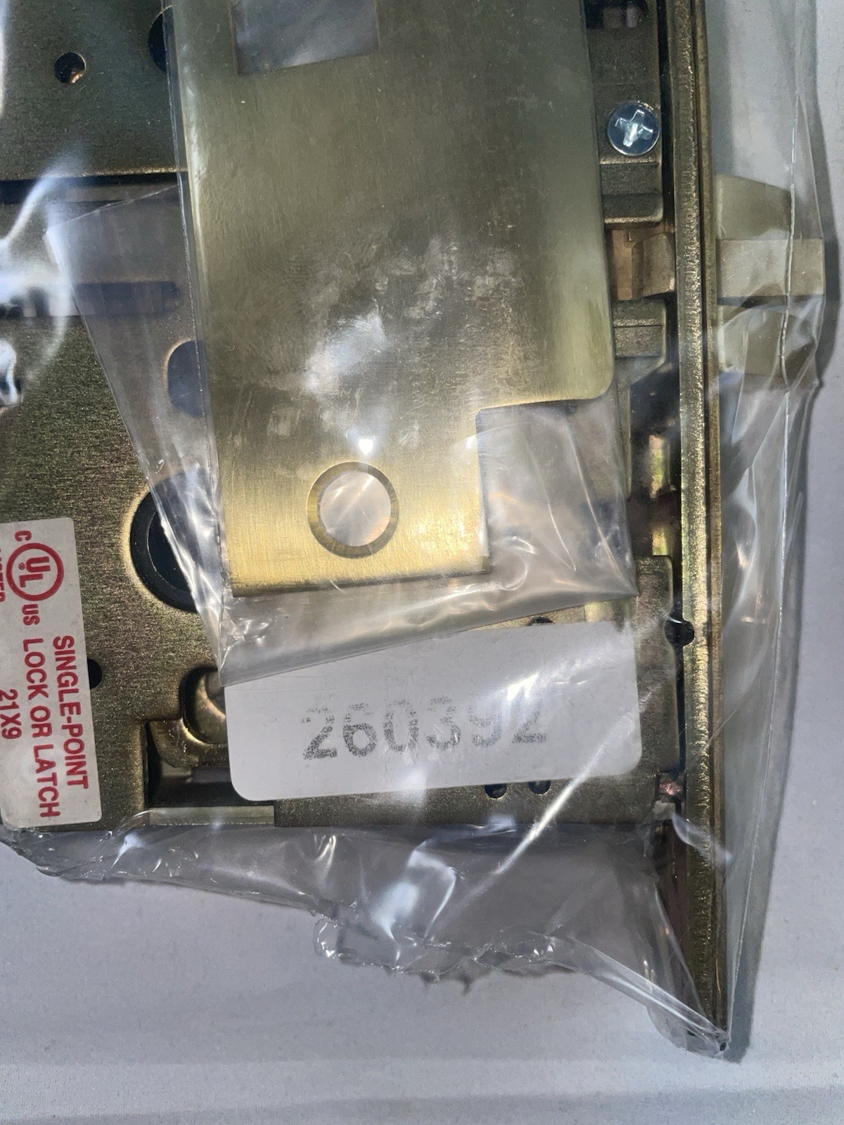 ACCURATE Mortise Lock9045 2 1/2 L X L US4NL RKR HUB: 277 Omnia 752-592/55 260392