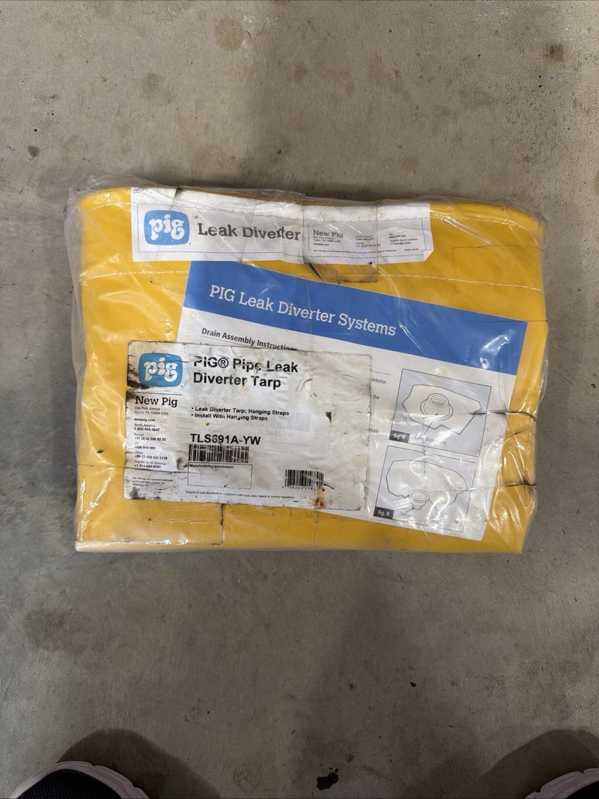 New PIG Pipe Leak Diverter Tarp