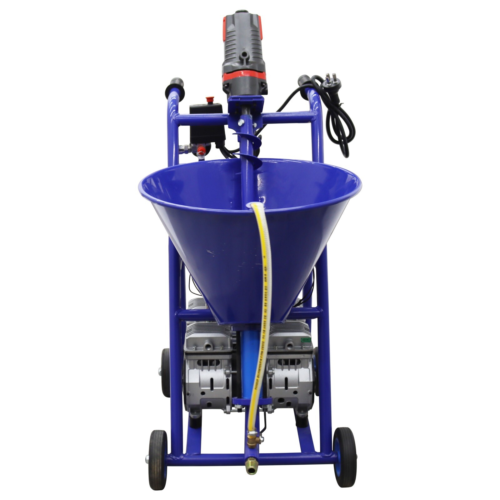 Polyurethane Foam Spray Machine Electric Putty Sprayer 50L Hopper 220V 1-10L/min