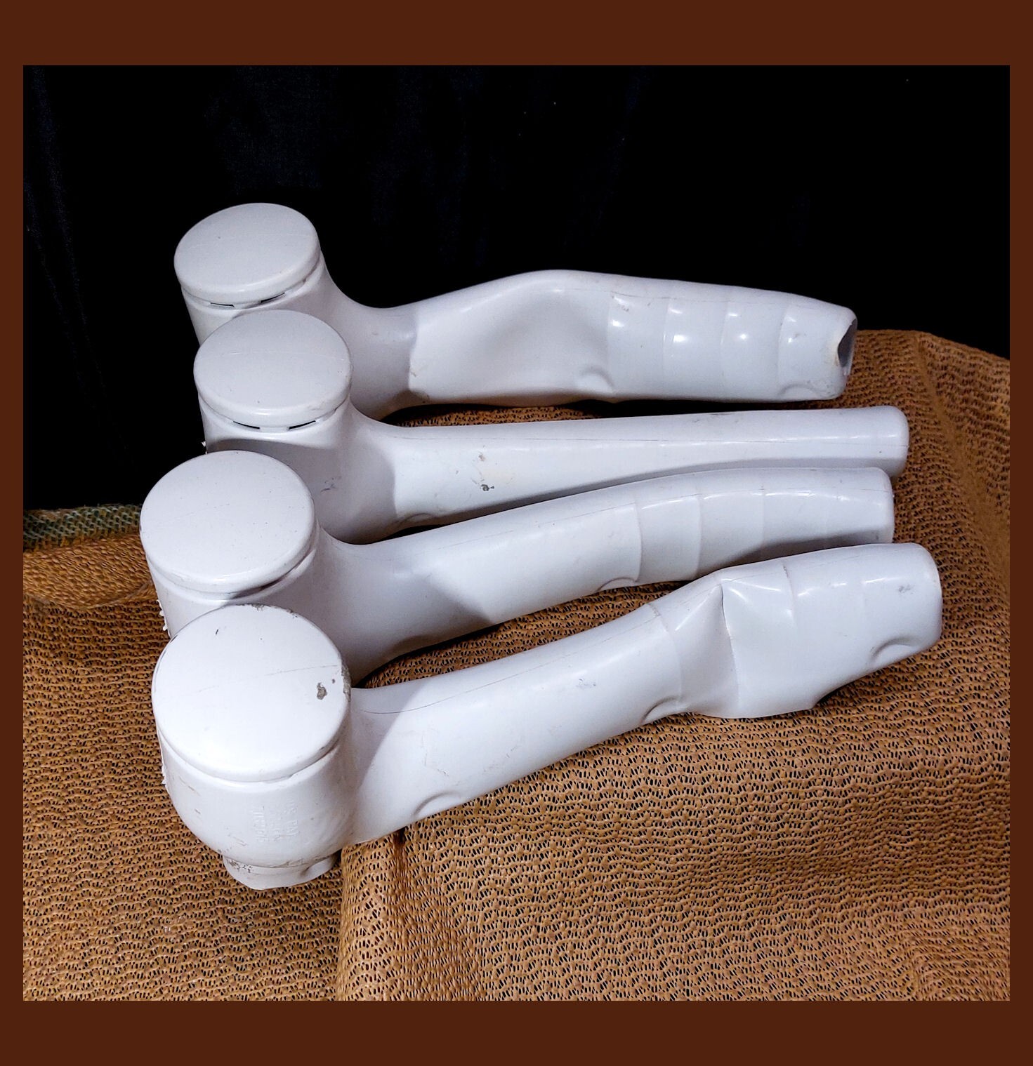 4-Lot Vinyl Pipe Covers TRUEBRO LavGuard “99EZ” Snap On Install ~ Good Used Cond