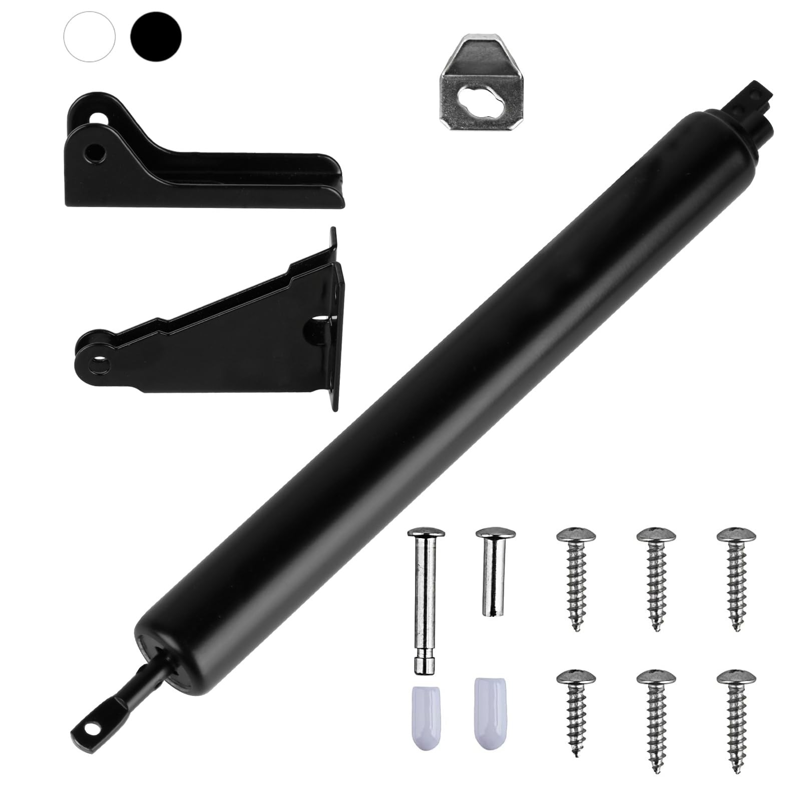 Pneumatic Door Closer Adjustable Closing Speed Heavy Duty Metal Screen Storm