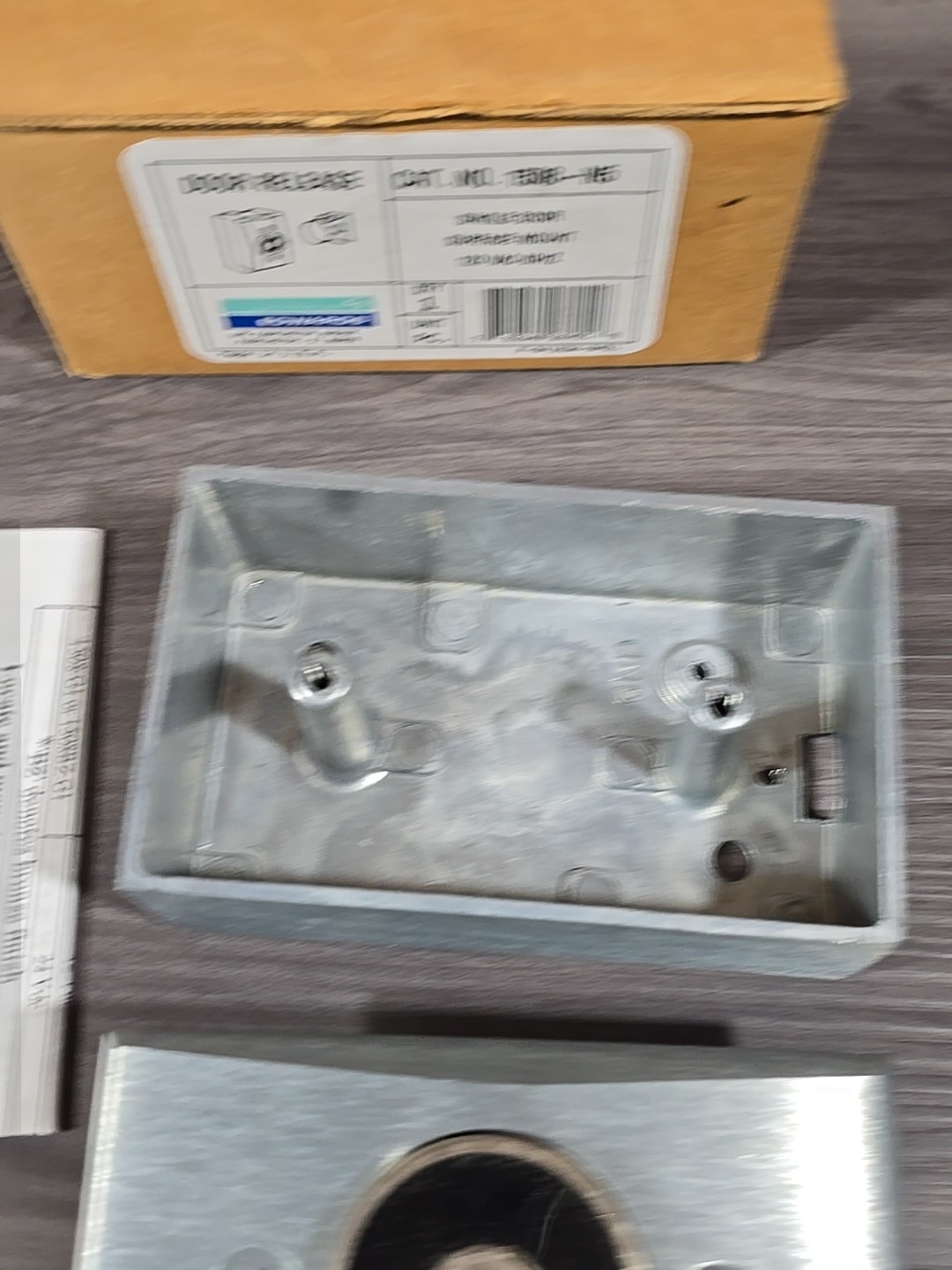 New Edwards Door Release 1508-N5 120vac Single Door Surface Mount