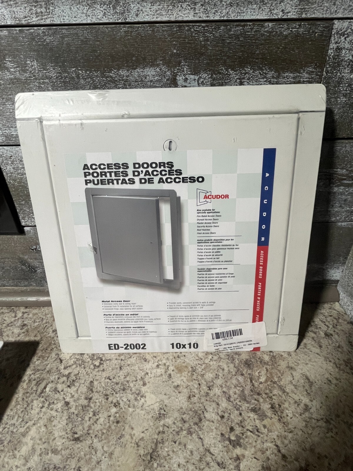 ACUDOR ED-2002 Acudor 10″ x 10″ Universal Access Door Metal