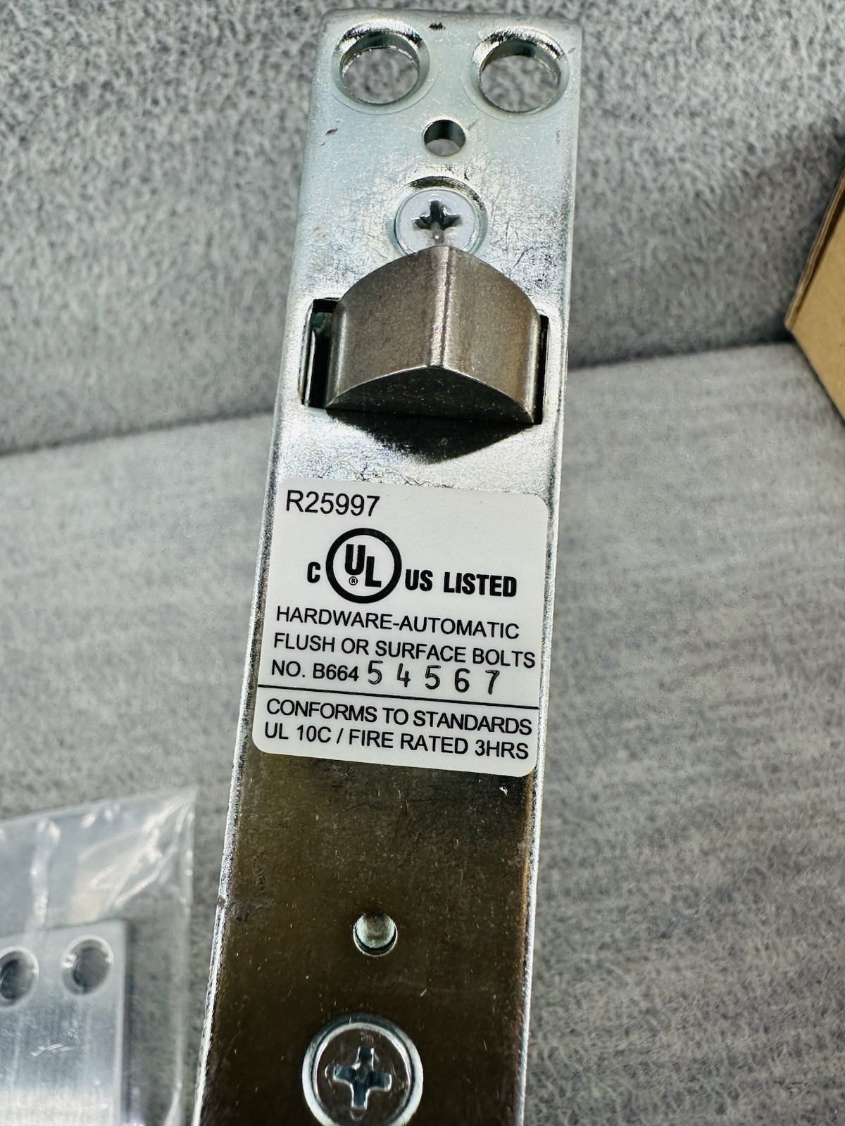 DON-JO 1560-626 – Automatic Flush Bolt For Metal Doors
