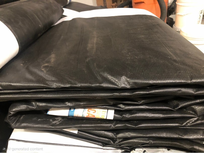 Used Billboard Tarps 11 Mil 9oz PVC Renforced Ripstop