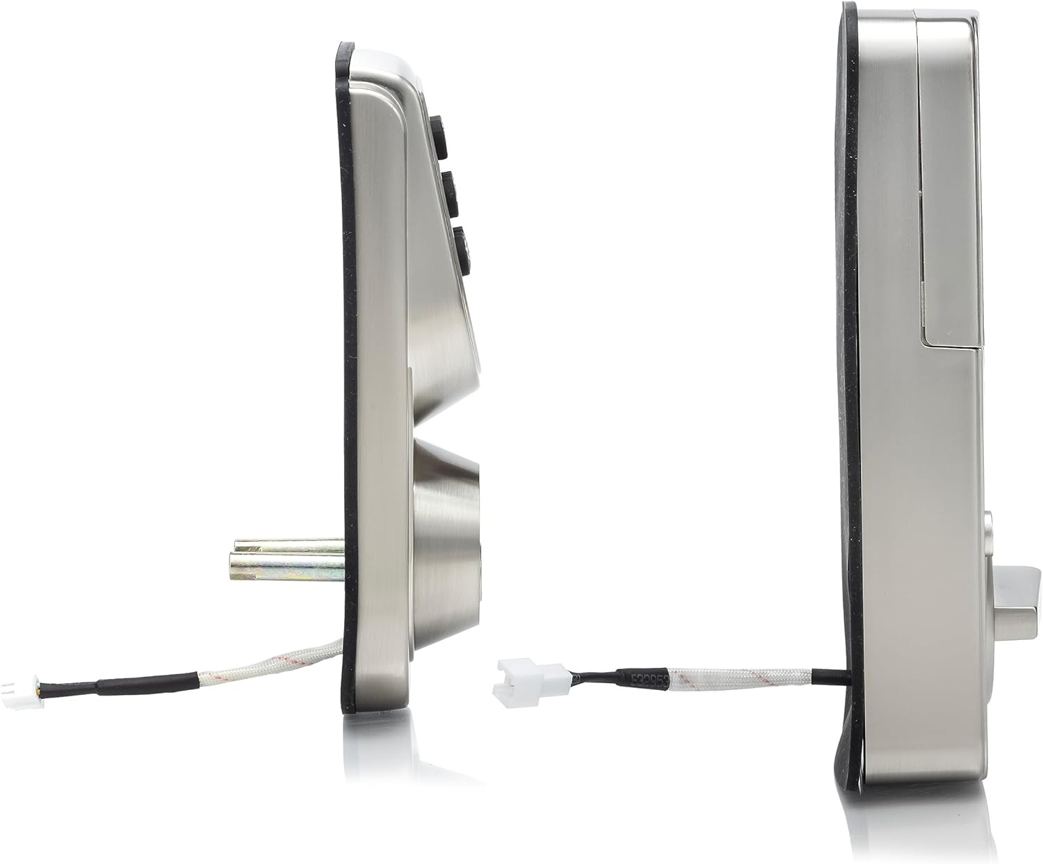 Neiko 52909A Keyless Electronic Deadbolt, 2 Keys Included – Brushed Silver